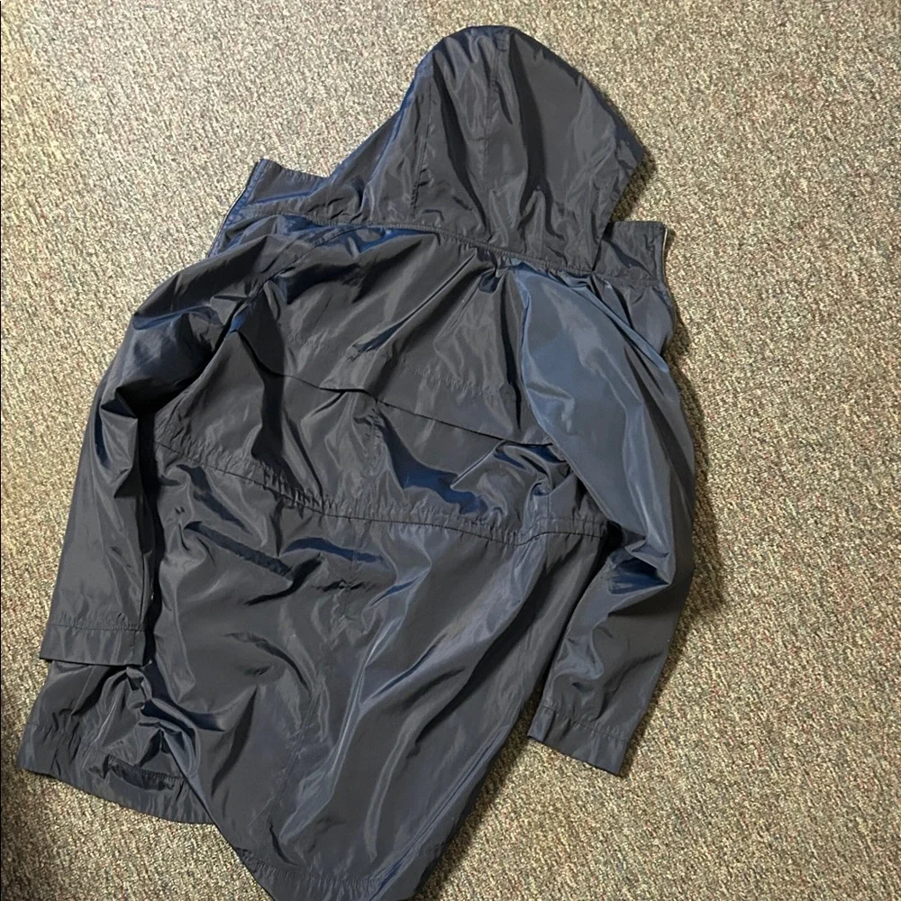 Athletic Works Dark Blue Mesh Rain Jacket - Picture 4 of 4